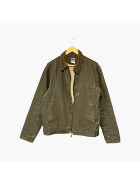 Vintage Big Bill Jacket M Sherpa Lined Canvas Workwear Men’s